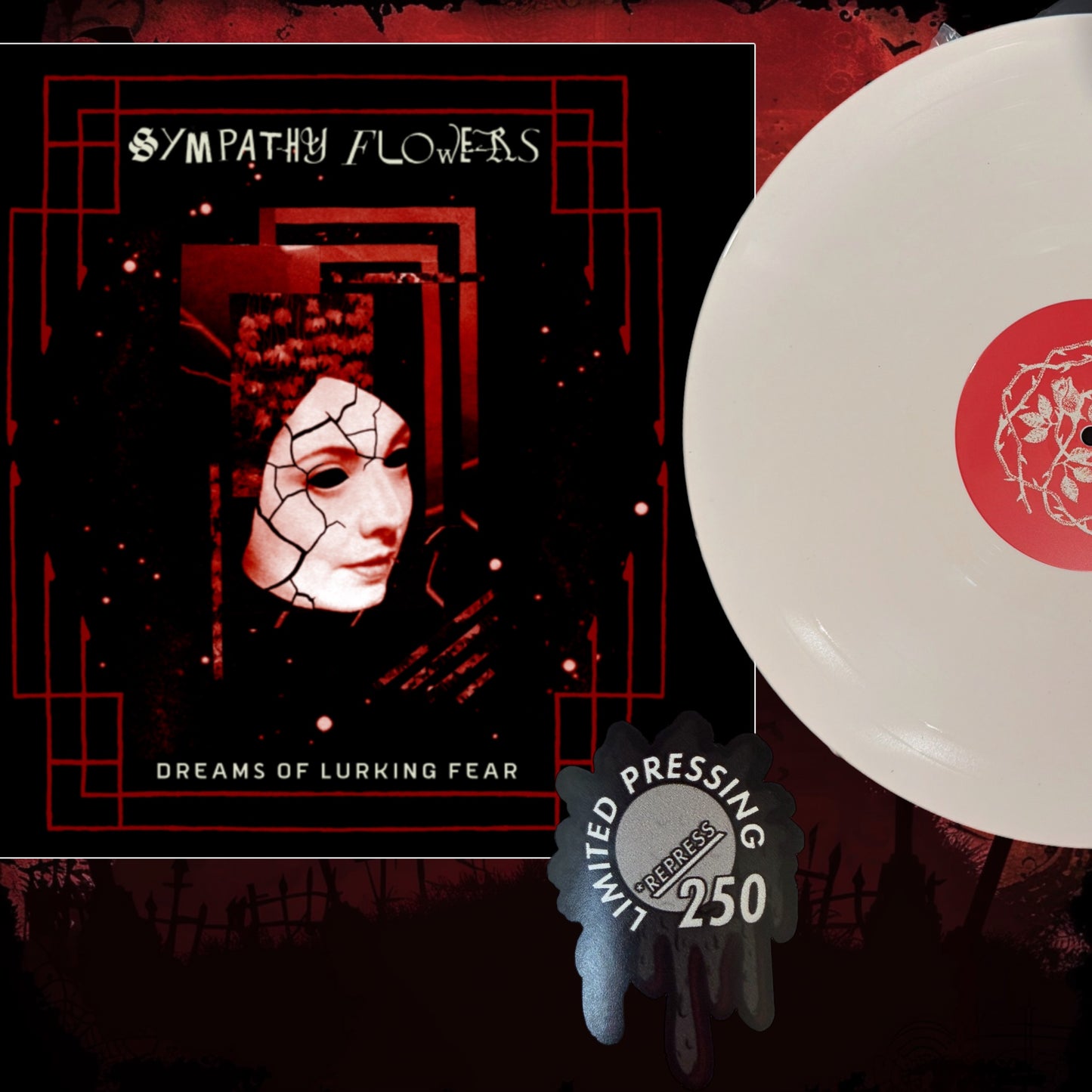 Sympathy Flowers Dreams of Lurking Fear LP LIMITED REPRESS